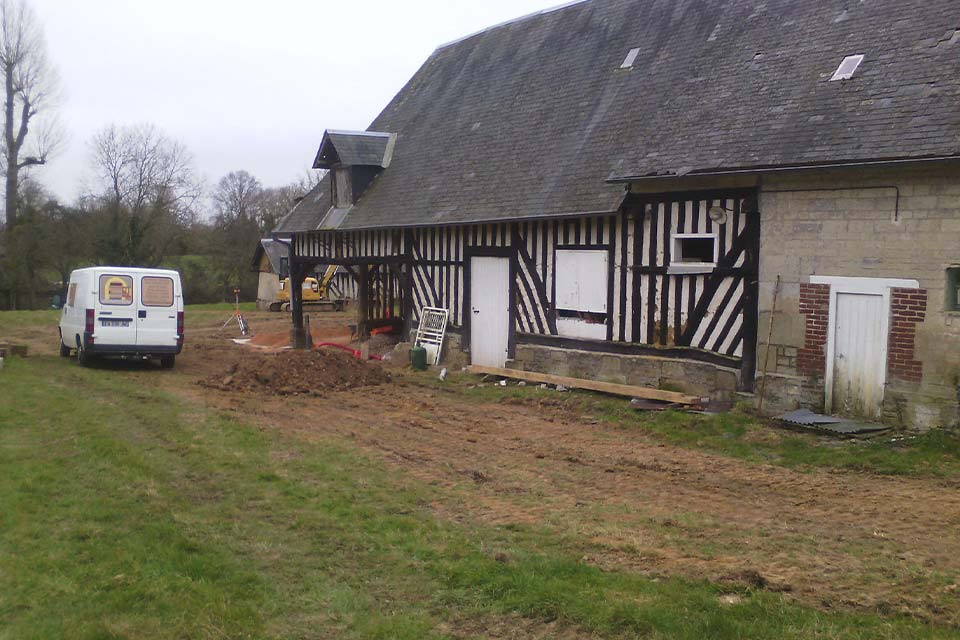 travaux maçonnerie Normandie